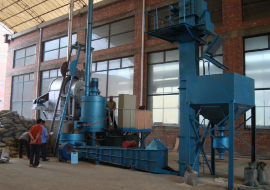 覆膜砂设备现场图 覆膜砂设备现场图